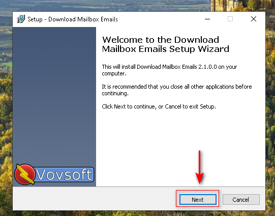 Vovsoft Download Mailbox