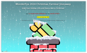 WonderFox 2024 Christmas Carnival Giveaway